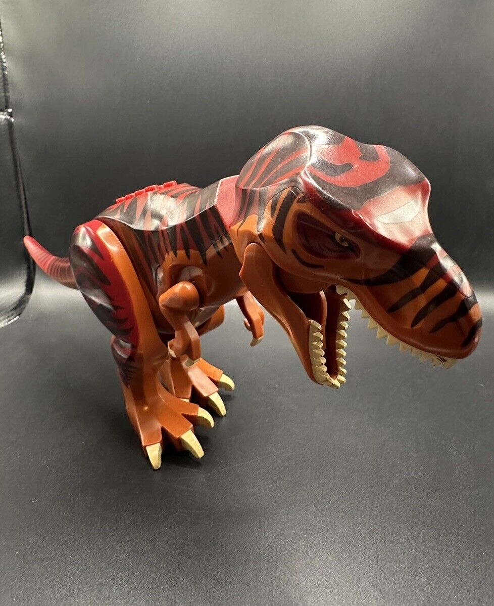 LEGO Dino Hunters -Dark Orange T-Rex Figure from set #5886