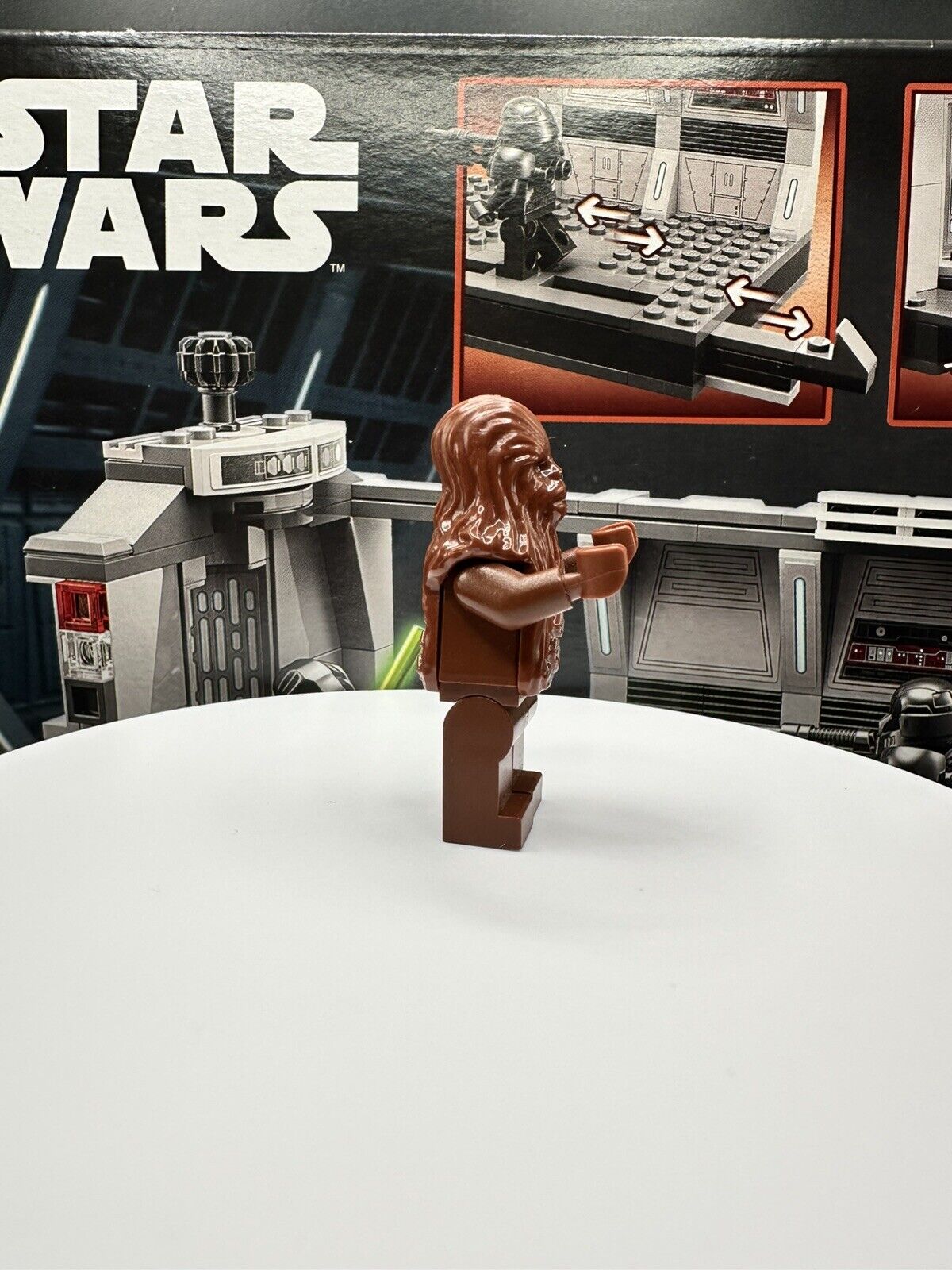 Lego Chewbacca Minifigure Reddish Brown Star Wars sw0011a