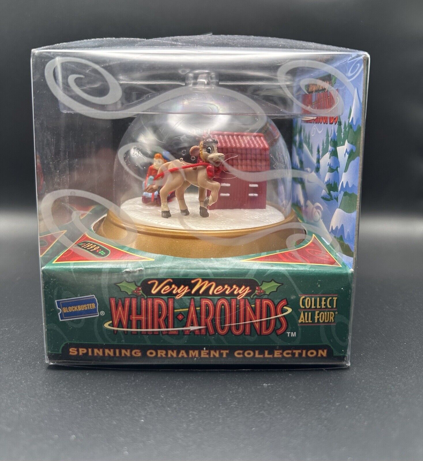 Vintage Blockbuster Very Merry Whirl•Arounds - Annabell’s Wish Ornament