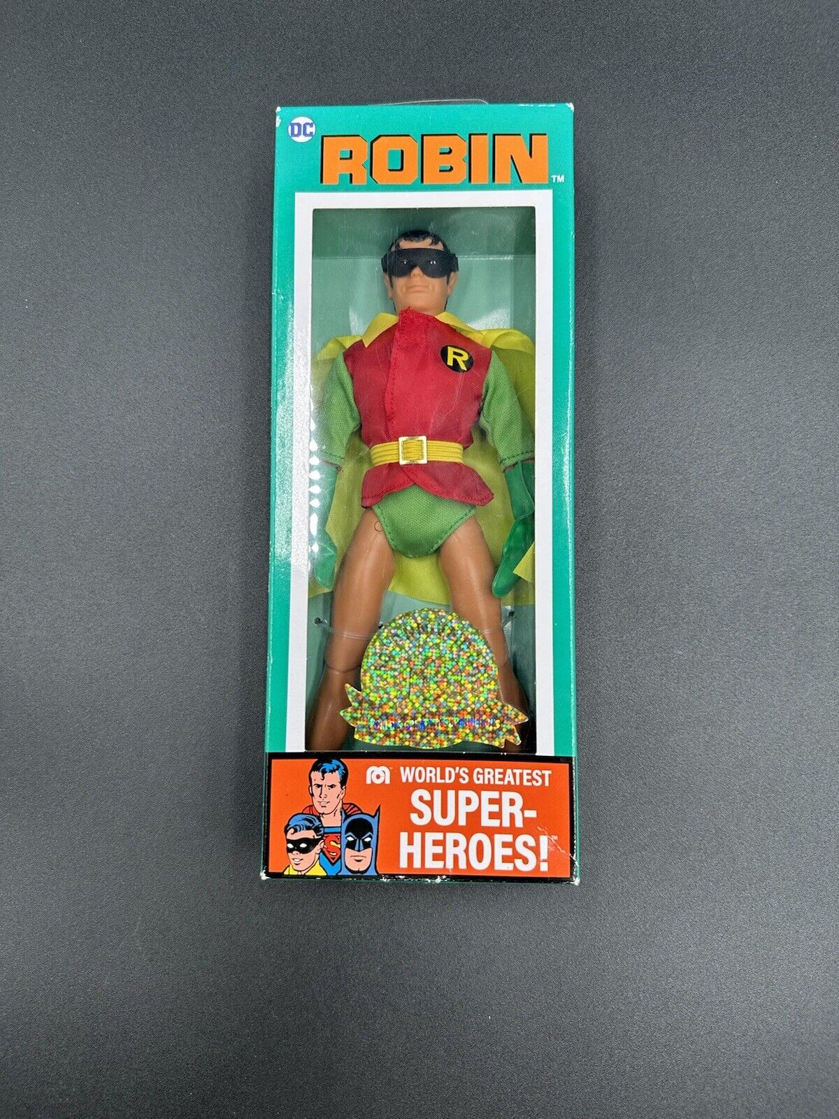 Mego World's Greatest Super-Heroes Robin 50th Anniversary Variant