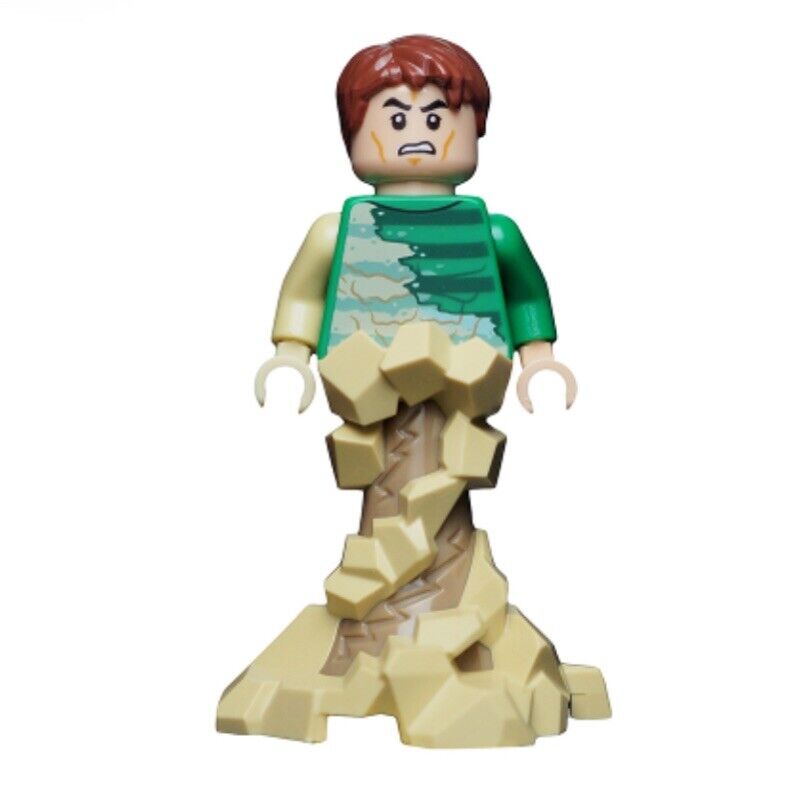 LEGO Sandman Minifigure 76178 76172 Spider-Man Marvel Daily Bugle sh0685