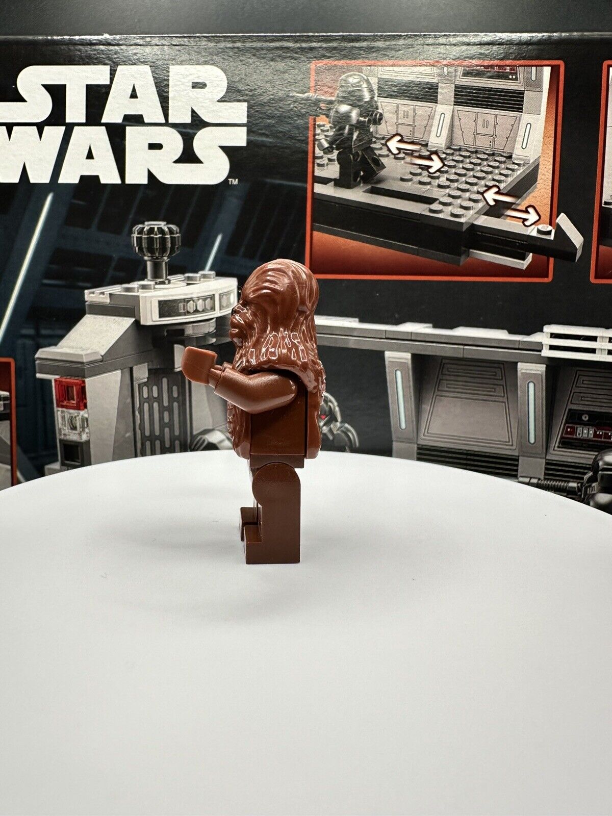 Lego Chewbacca Minifigure Reddish Brown Star Wars sw0011a