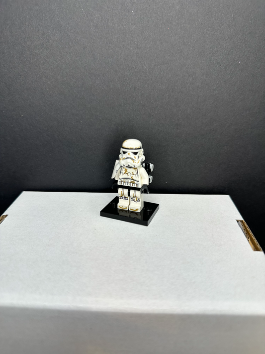 LEGO Star Wars Imperial Sandtrooper Minifigure White Pauldron sw0383 W/ Backpack