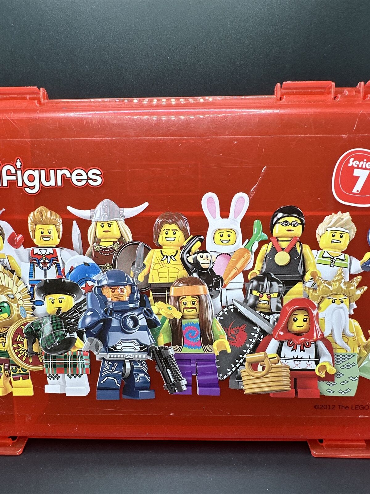 Used Lego Mini Figure Box - See Description