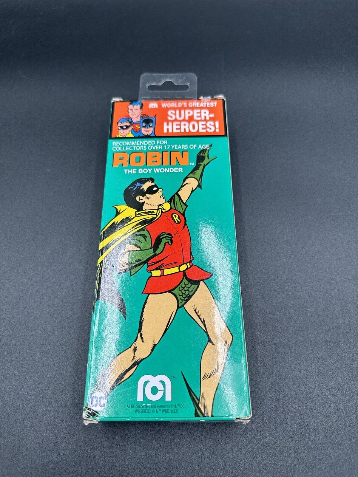 Mego World's Greatest Super-Heroes Robin 50th Anniversary Variant