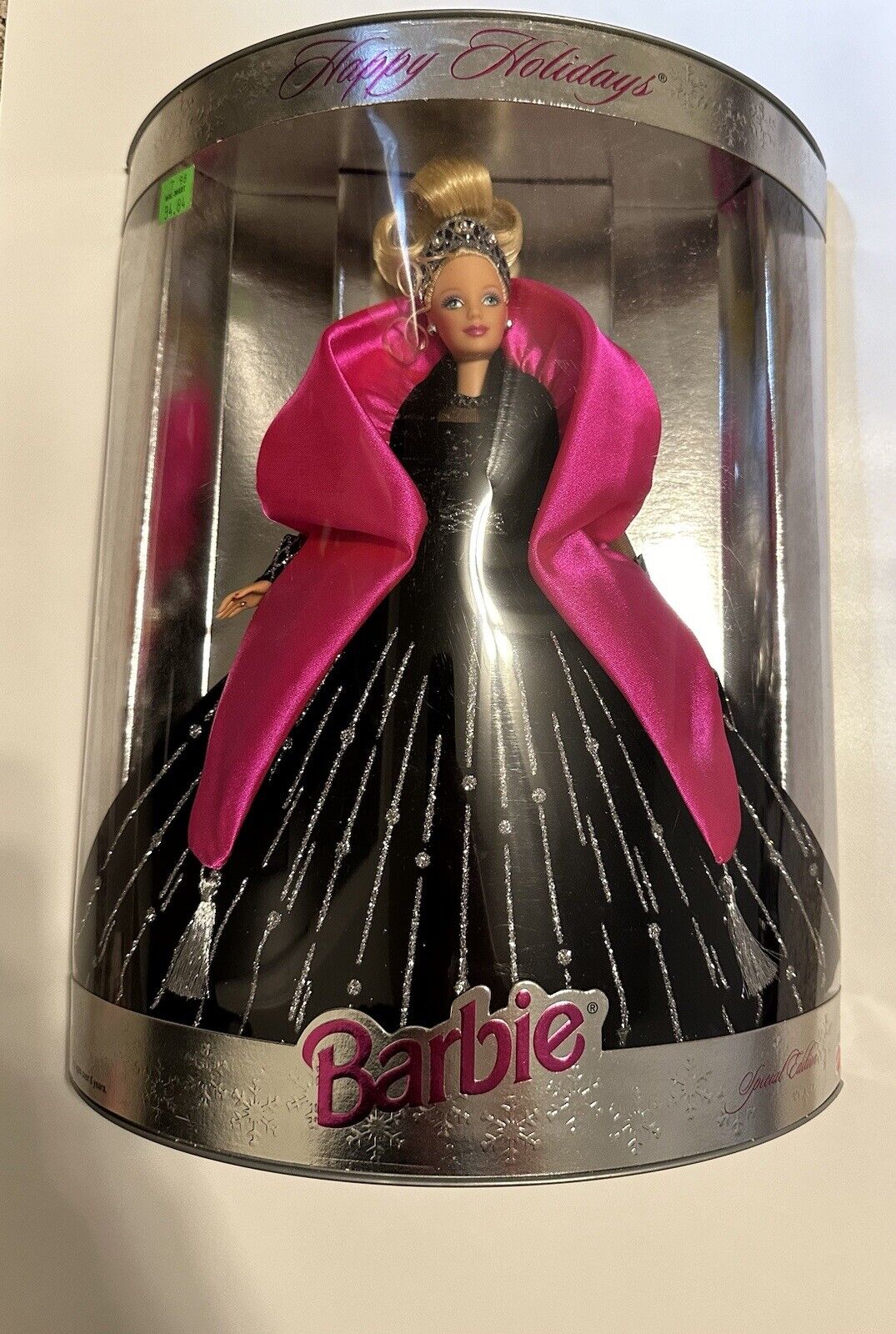 Mattel Happy Holidays 2020 Fashion Doll Barbie - WITH ERRORS