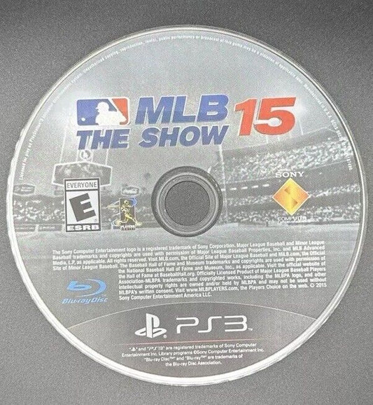 MLB 15: The Show - PlayStation 3 - Loose Disc