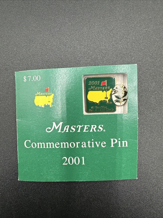 2001 MASTERS Commemorative PIN from AUGUSTA NATIONAL