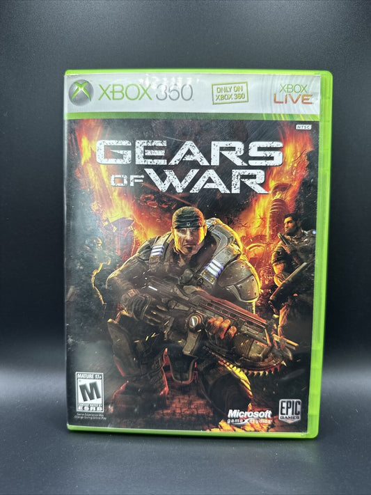 Gears Of War - (Xbox 360, 2006) CIB Great Condition