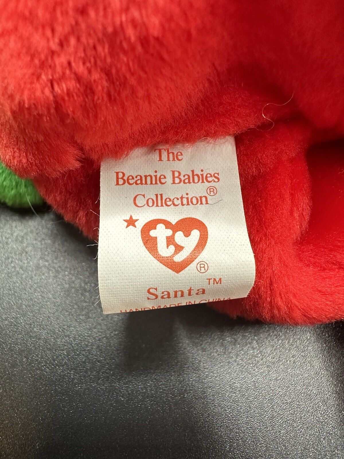 Ty Beanie Baby Santa 1998 Plush Toy