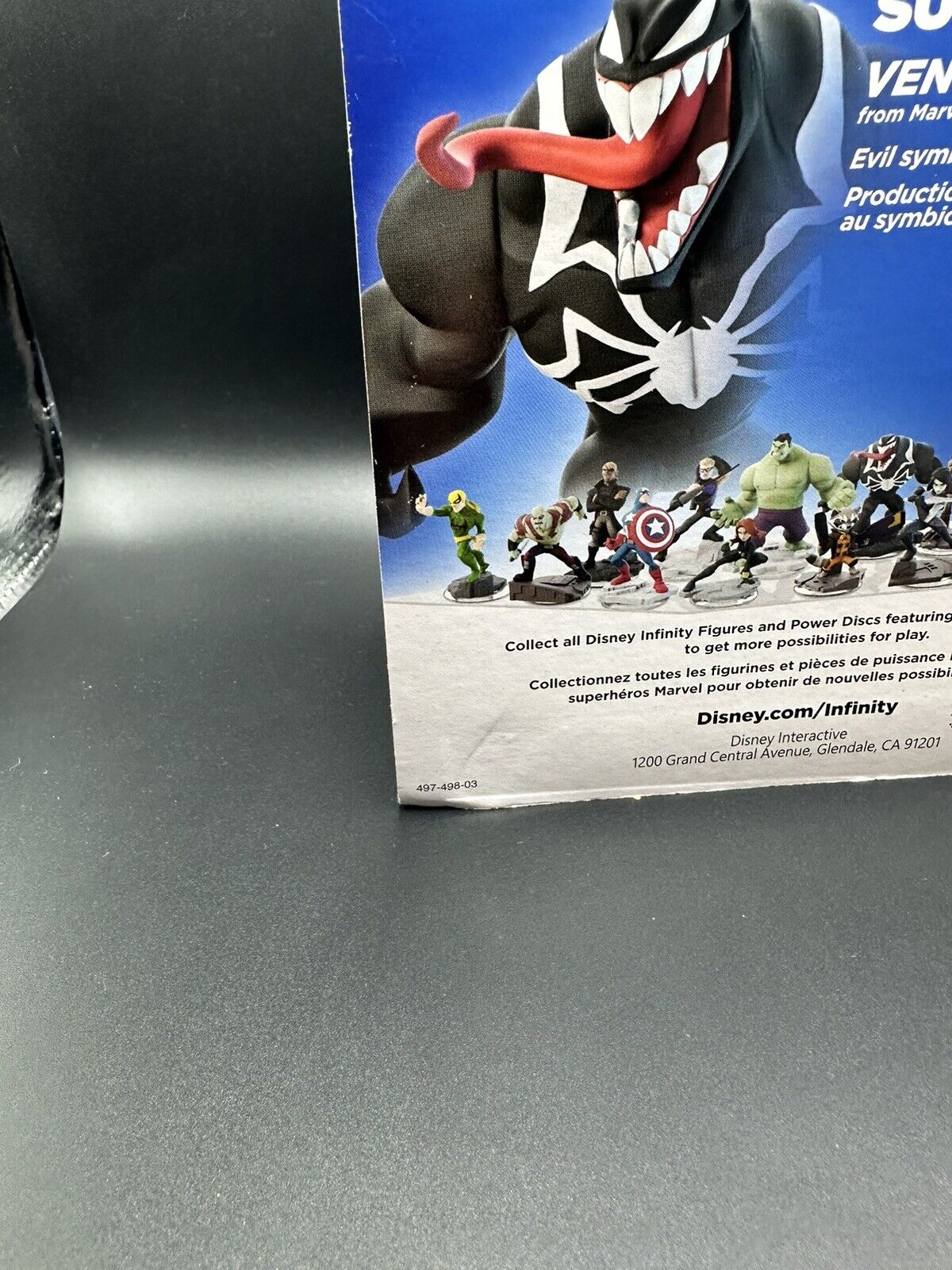 DISNEY INFINITY 2.0 FIGURE VENOM FROM SPIDER-MAN WII U XBOX ONE PS4 PS3 Xbox360