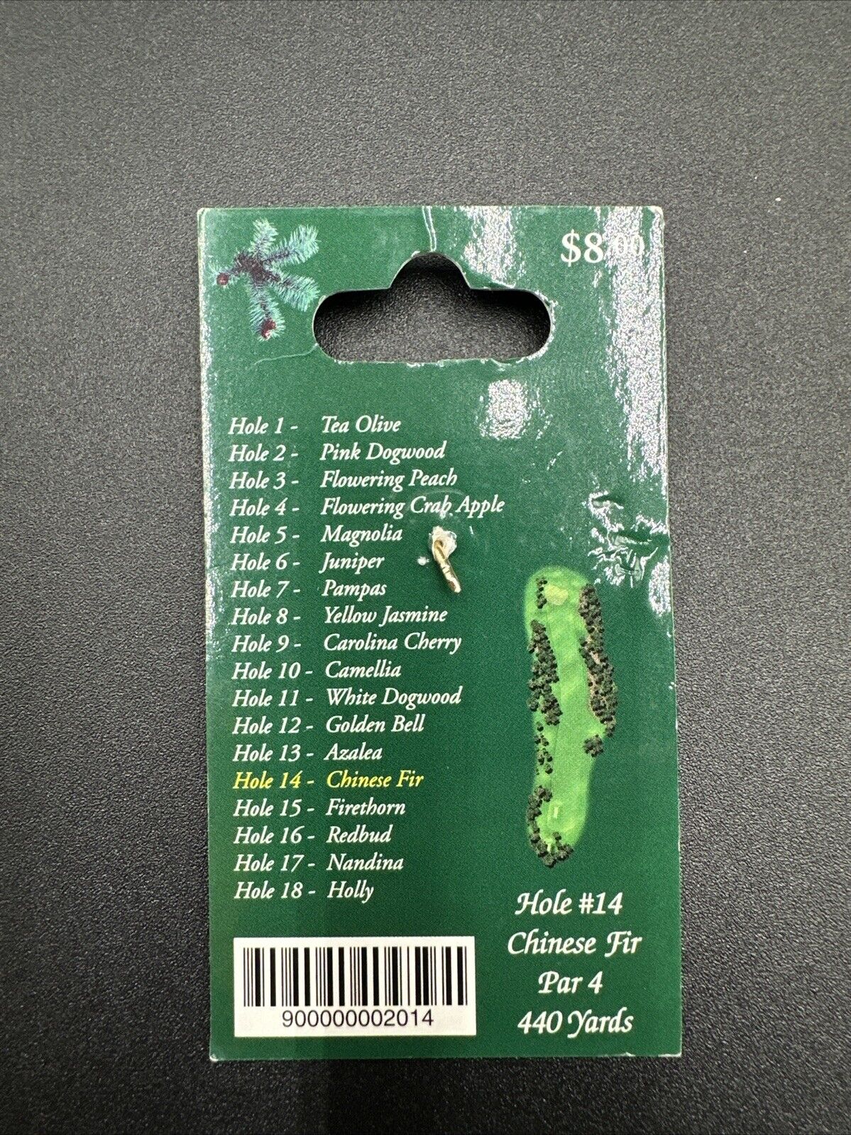 2014 MASTERS Commemorative PIN from AUGUSTA NATIONAL