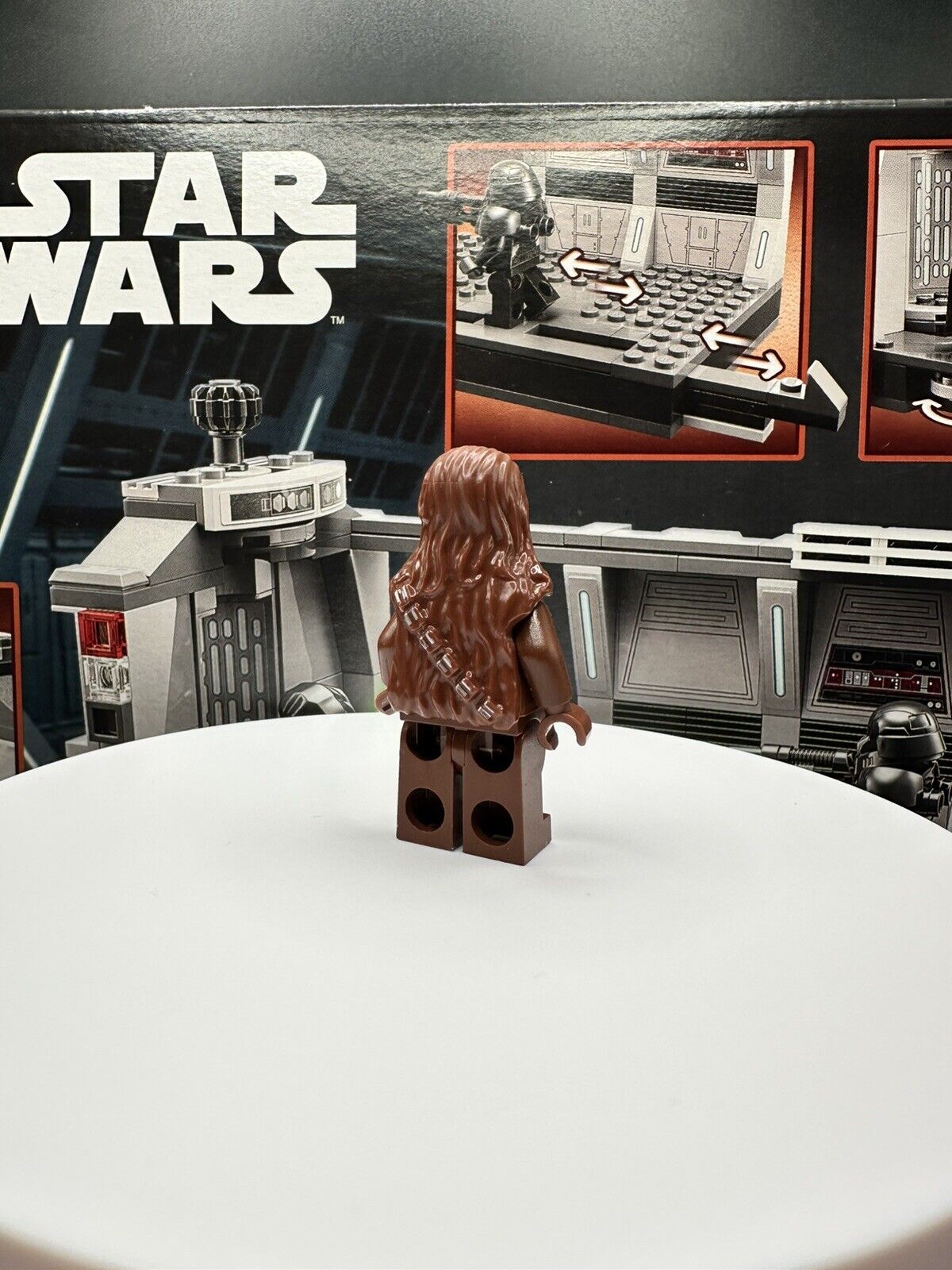 Lego Chewbacca Minifigure Reddish Brown Star Wars sw0011a