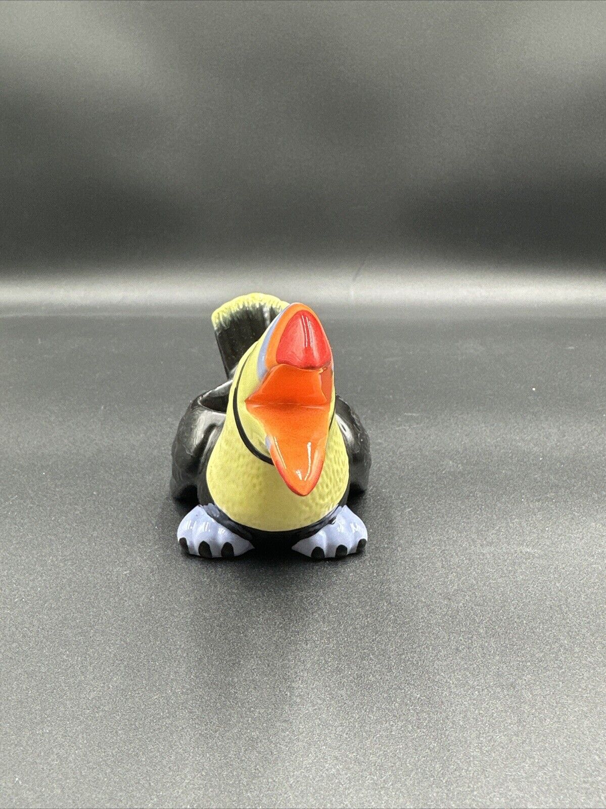 Ceramic Toucan Bird Votive Tea Light Candle Holder