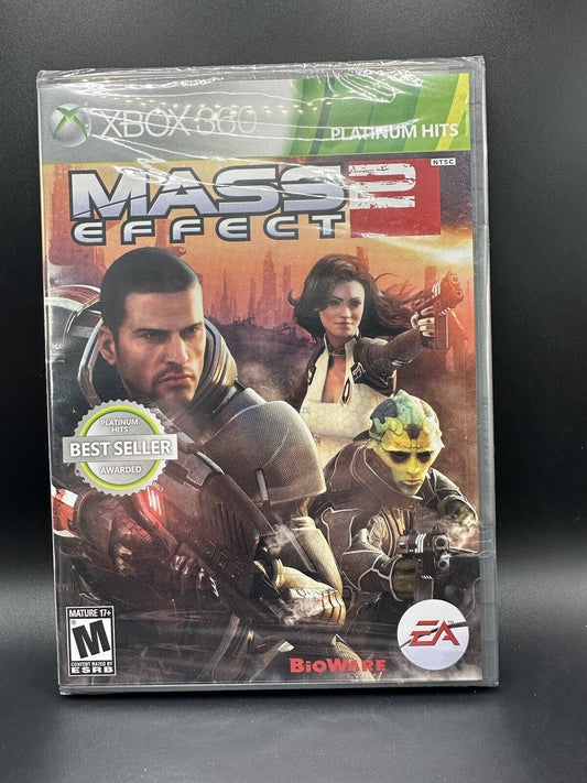 Mass Effect 2 (Microsoft Xbox 360, 2010) Platinum Hits