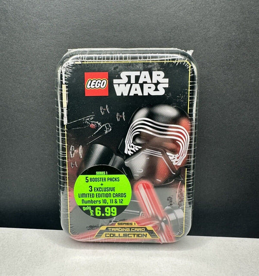 1x LEGO Star Wars Trading Cards Series 1 KYLO  REN Mini Tin LE Edition SEALED