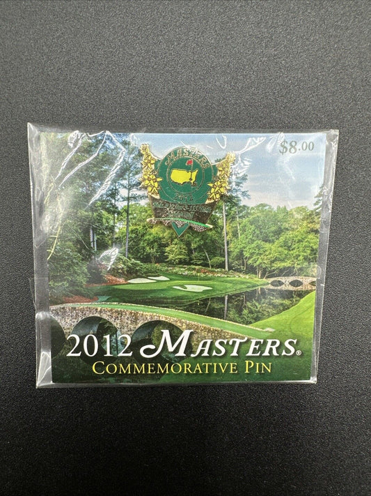 2012 Augusta National Masters Tournament Commemorative Golf Pin Brand New