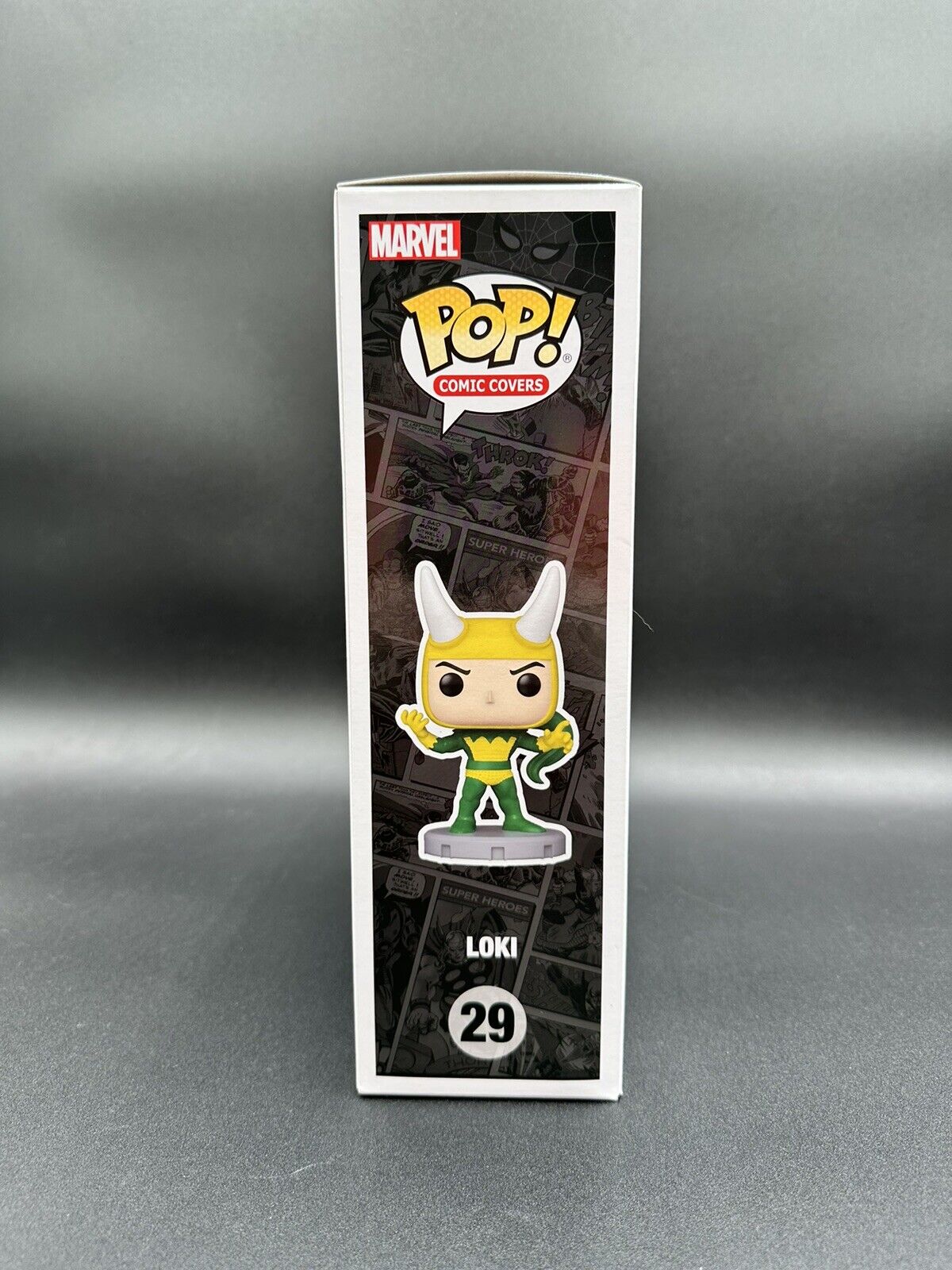 Funko Pop! Comic Book Cover with Case: Marvel - Loki - Walmart (Exclusive) #29