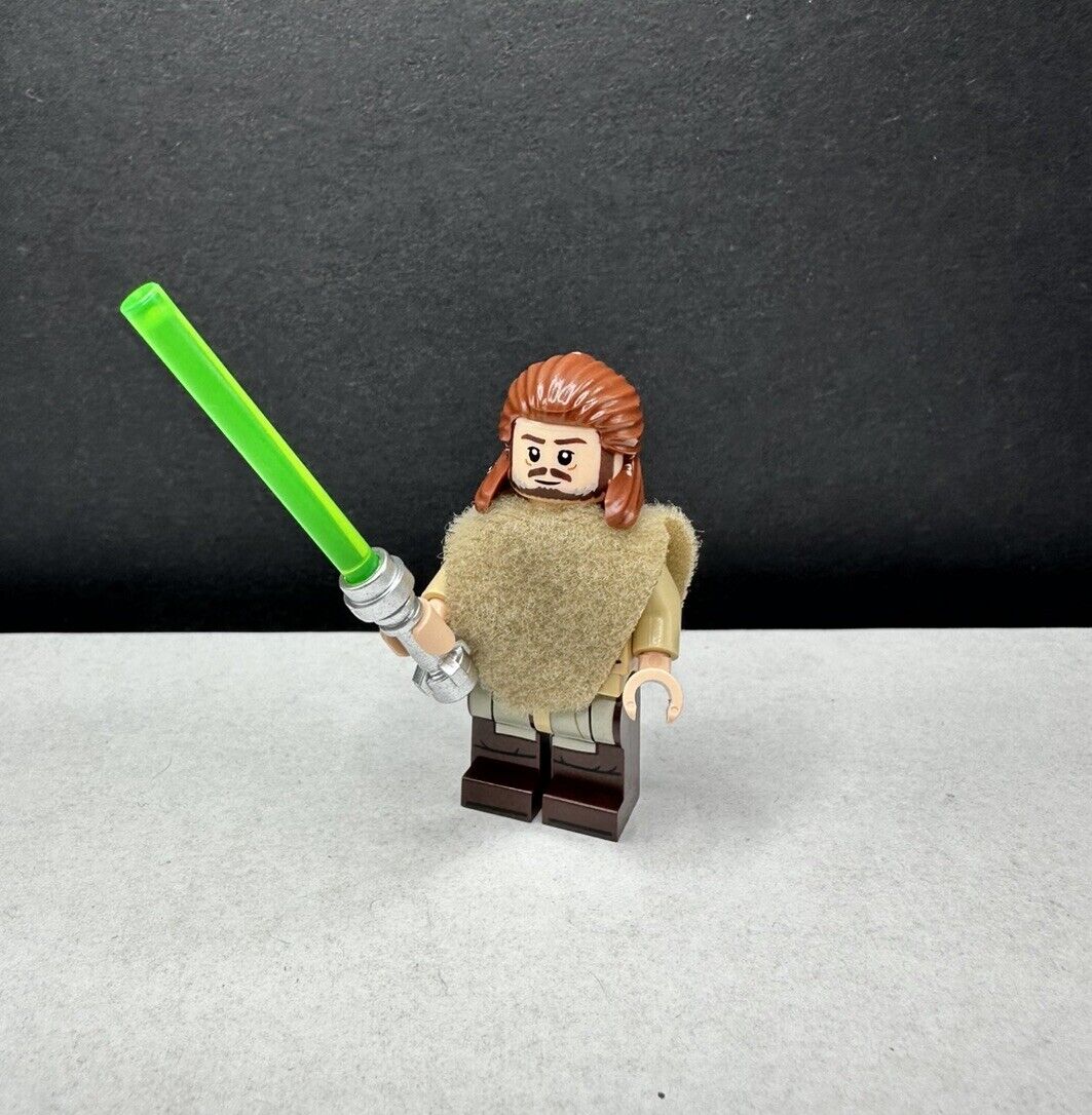 LEGO Star Wars - Qui-Gon Jinn Minifigure - 75383 - Jedi Episode 1 BRAND NEW