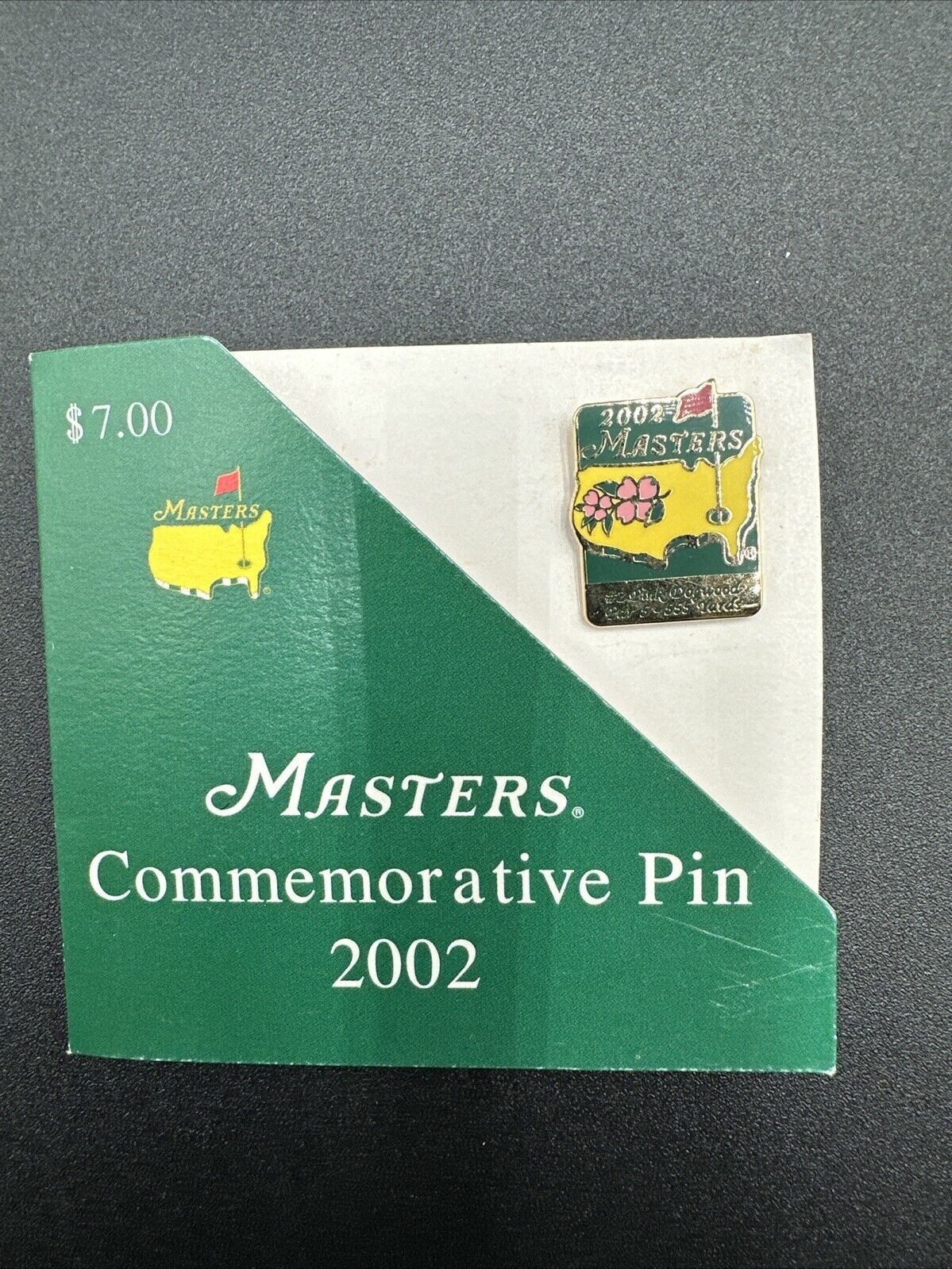 2002 MASTERS Commemorative PIN from AUGUSTA NATIONAL