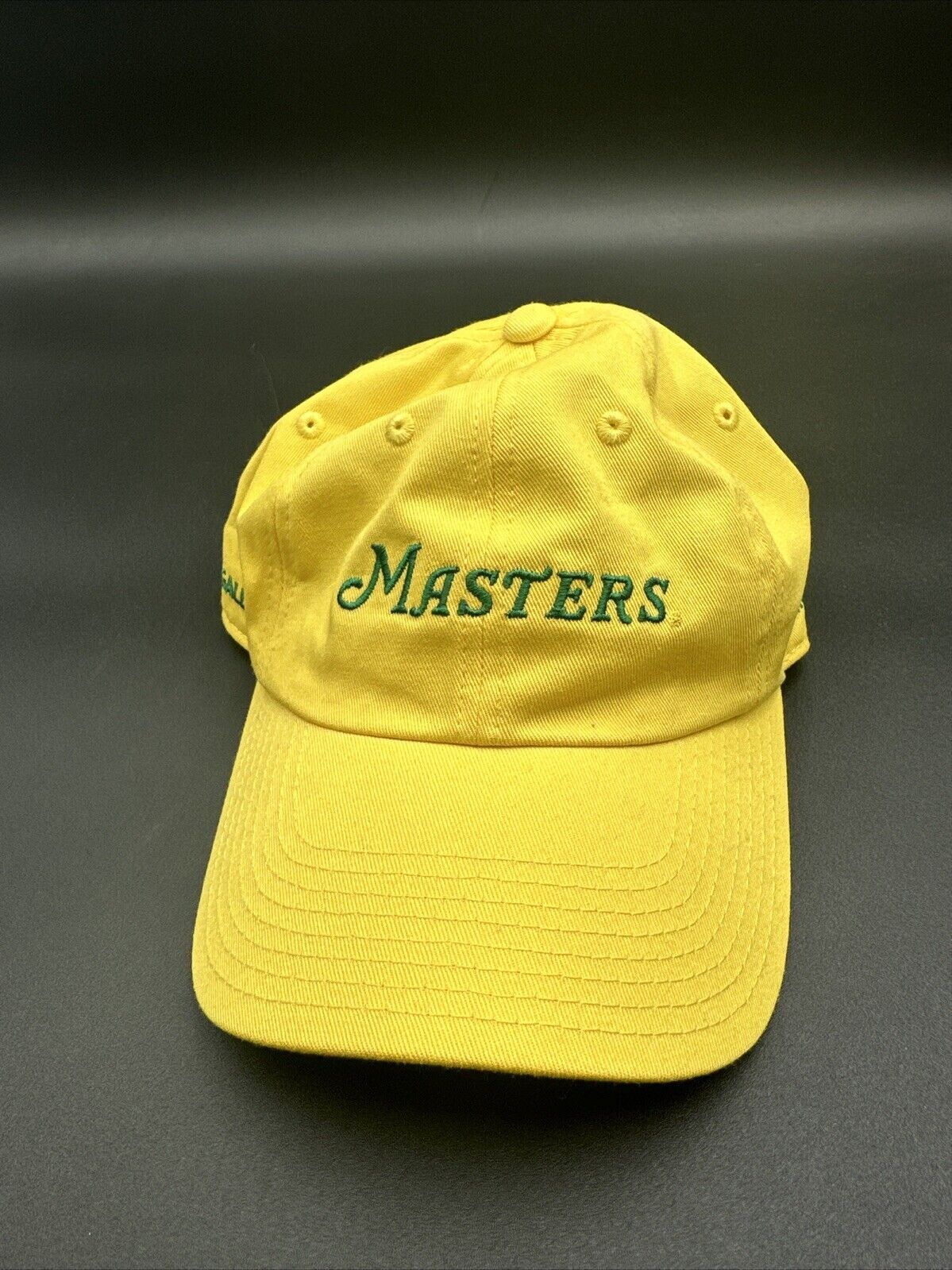 Masters Yellow Gallery Volunteer Hat American Needle Golf Baseball Cap Hat