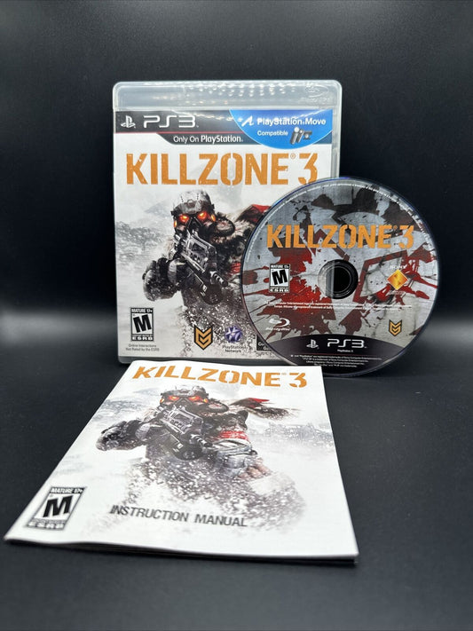 Killzone 3 PS3 PlayStation 3 - Complete CIB