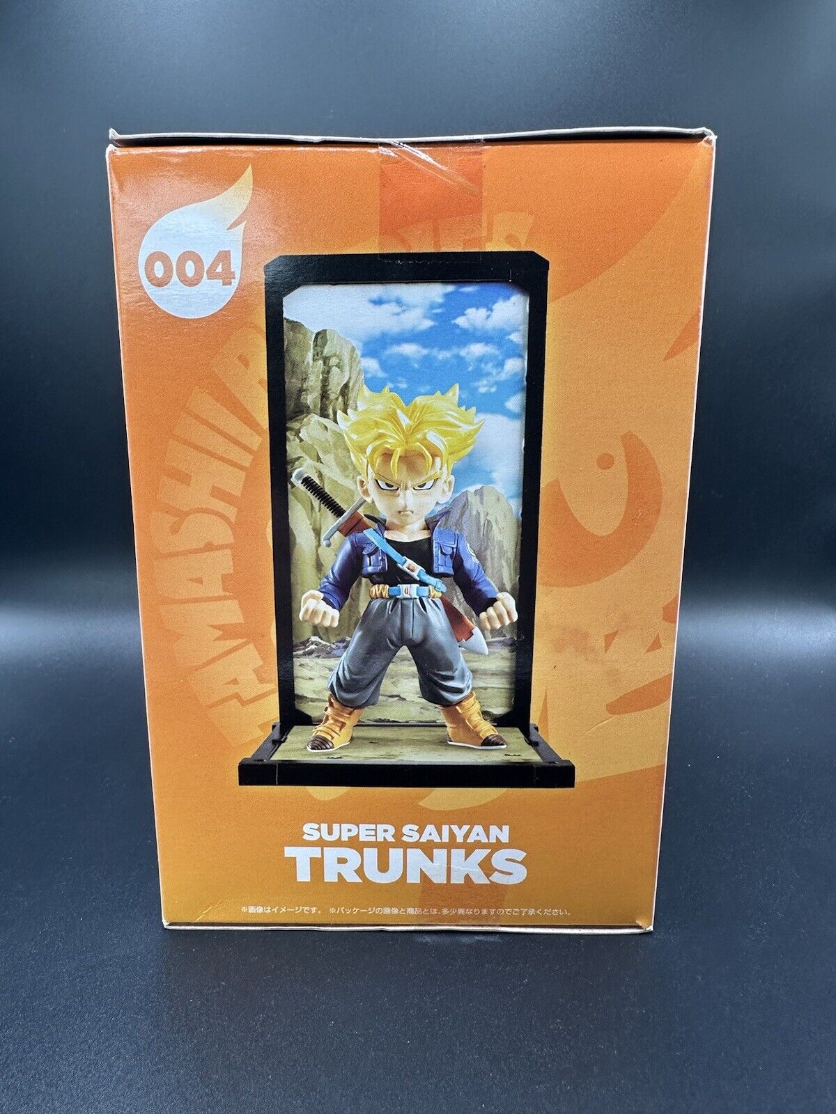 Dragon Ball Z Bandai Super Saiyan Trunks Tamashii Buddies Figurine #004 2014 Toy