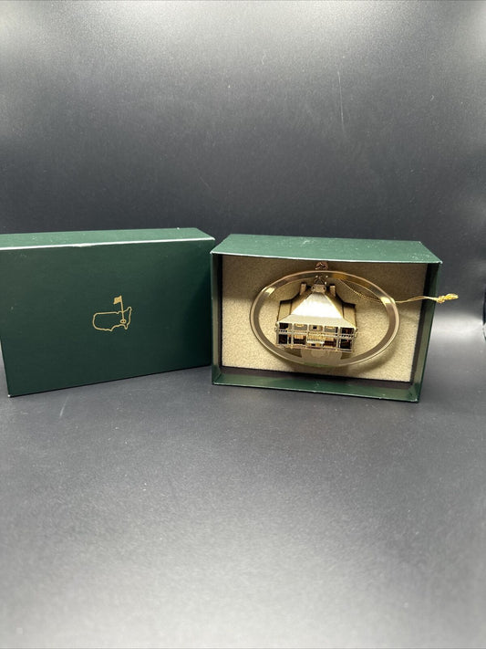 Masters Golf Augusta National Tournament Club House 3D Spin Christmas Ornament