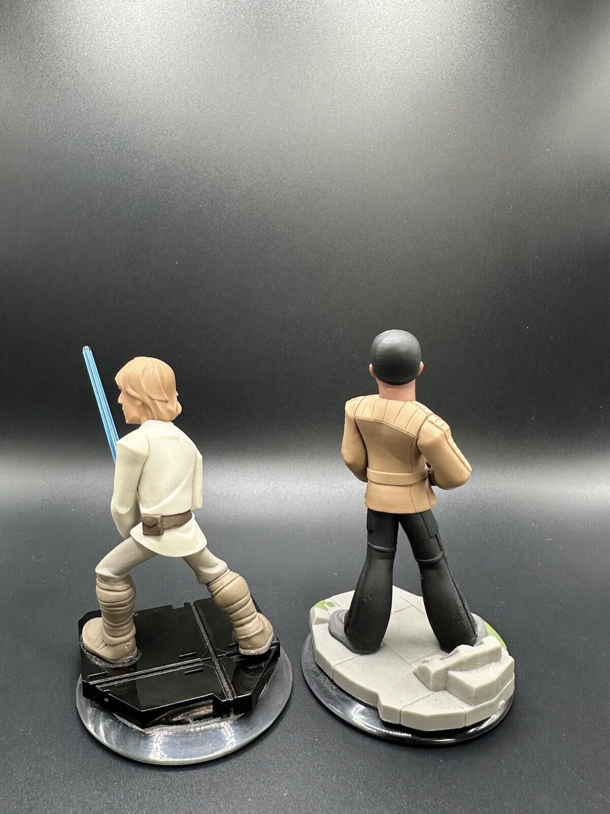 Disney Infinity Star Wars - Lot Of 2 - Luke Skywalker & Finn