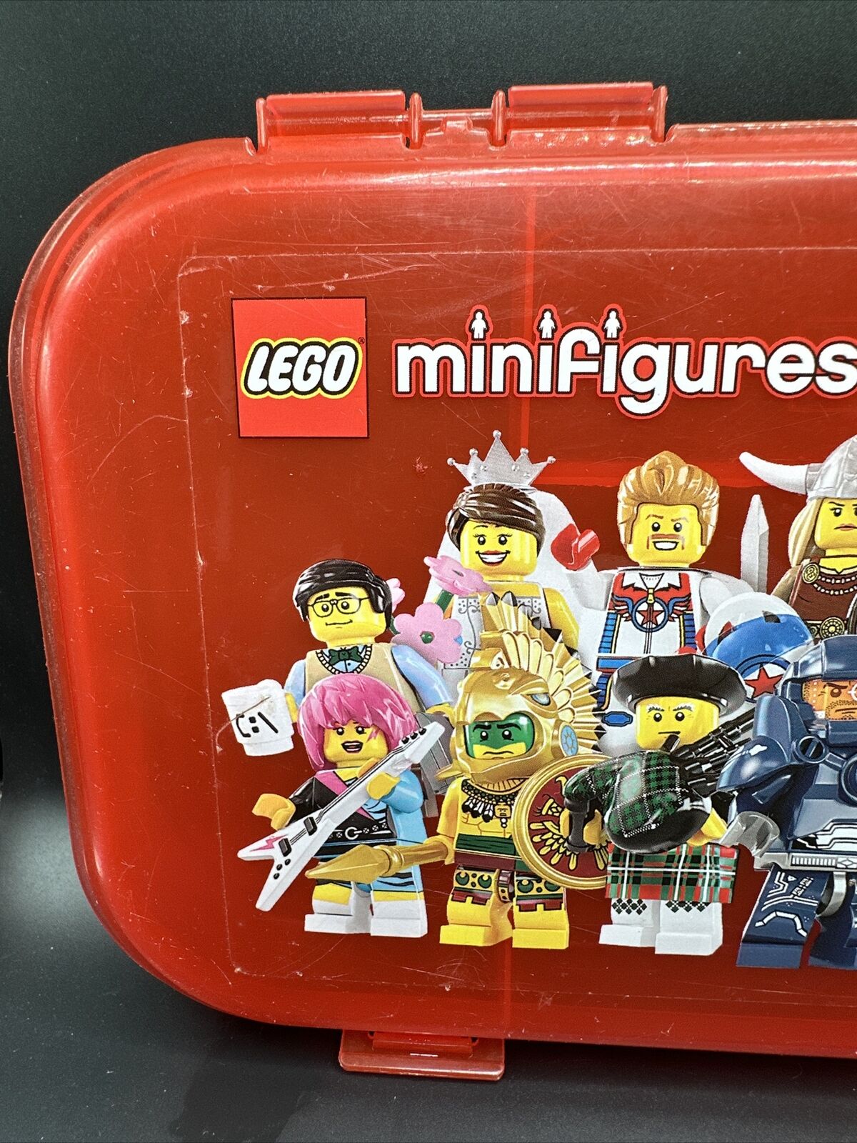 Used Lego Mini Figure Box - See Description