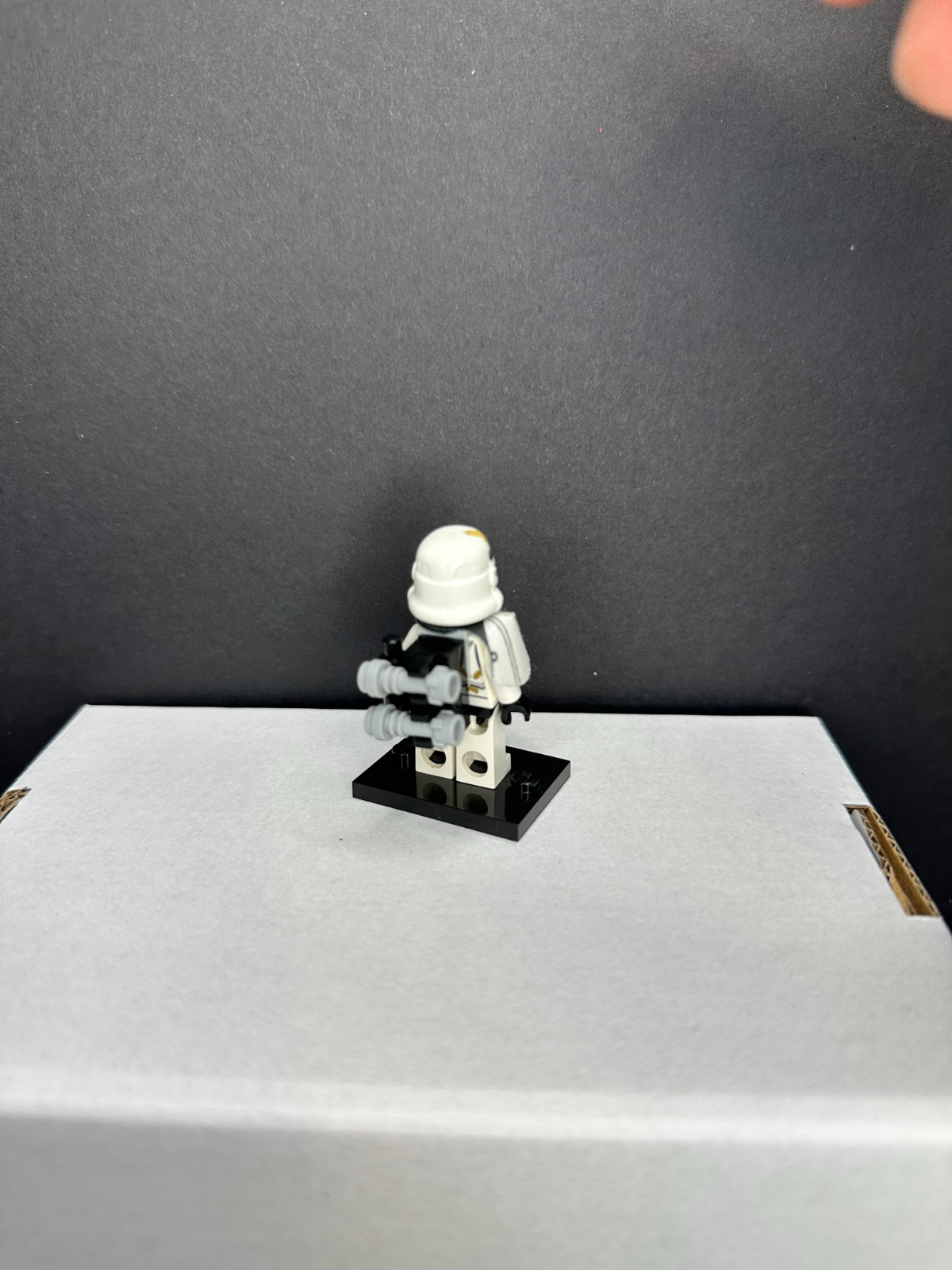 LEGO Star Wars Imperial Sandtrooper Minifigure White Pauldron sw0383 W/ Backpack