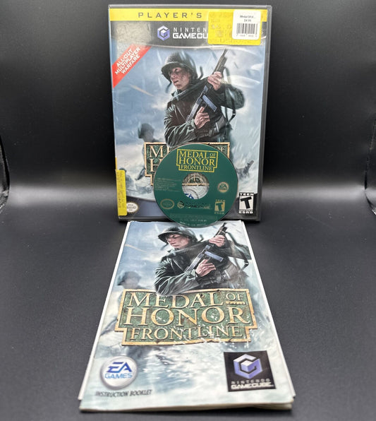 Medal of Honor: Frontline Player's Choice (Nintendo GameCube, 2004) No Manual 🔥